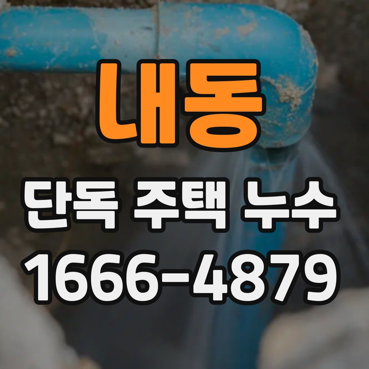 내동 단독 주택 누수