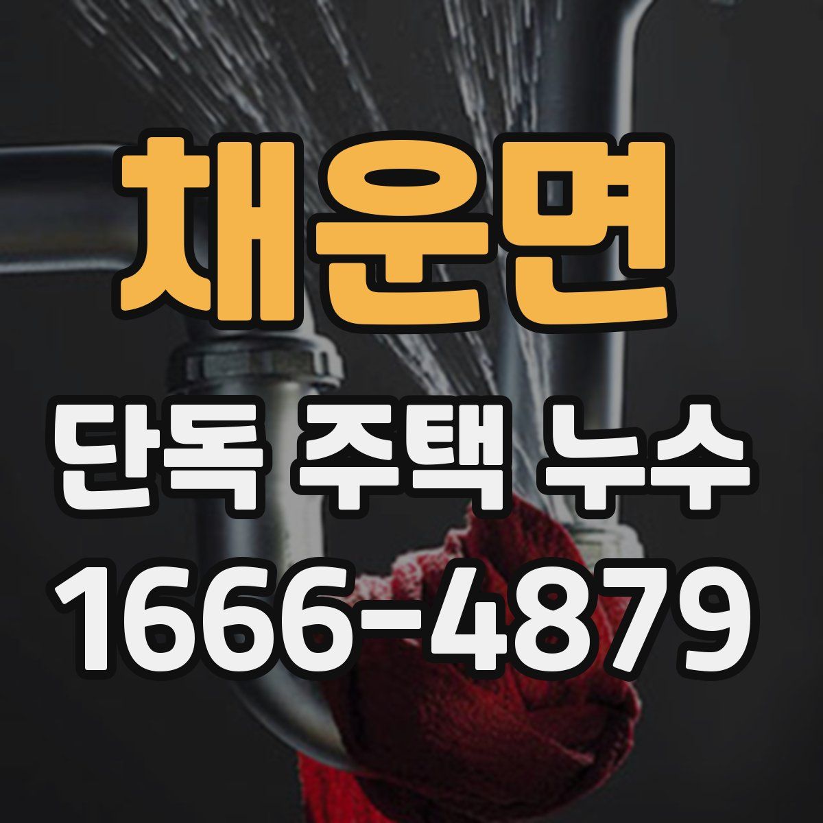채운면 단독 주택 누수