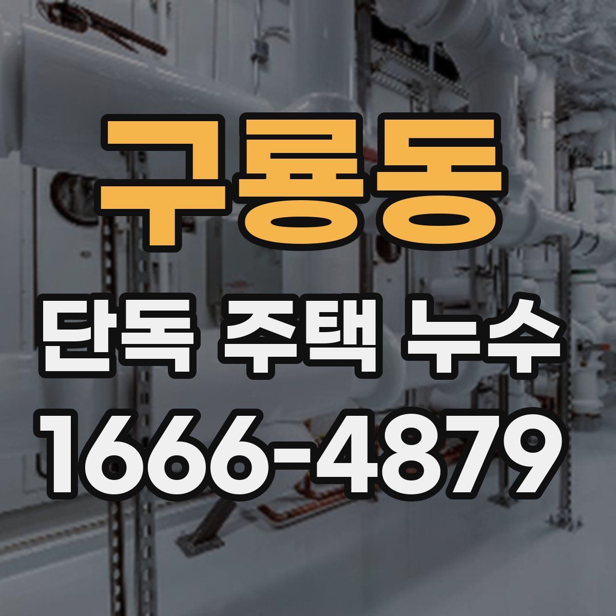 구룡동 단독 주택 누수