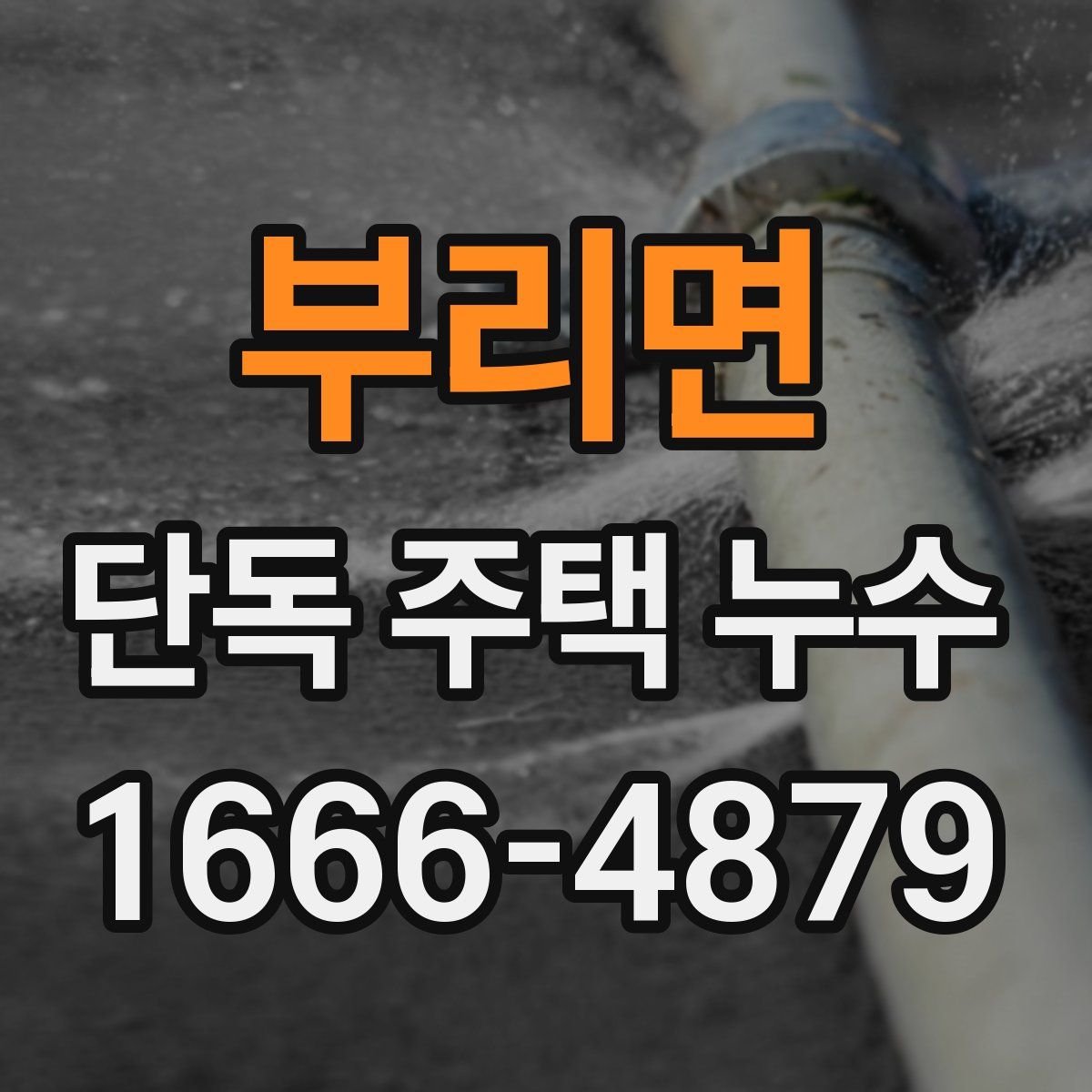 부리면 단독 주택 누수