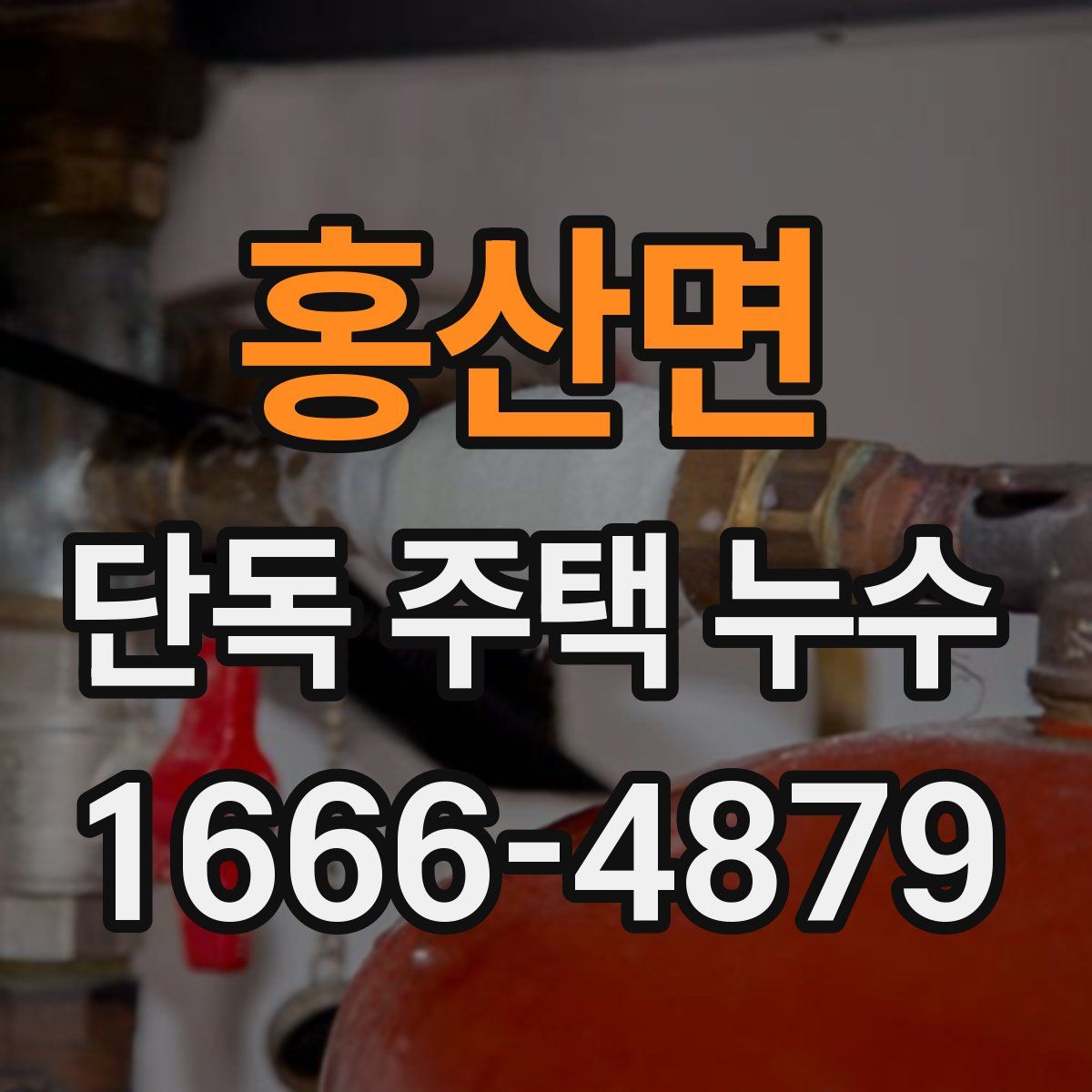 홍산면 단독 주택 누수