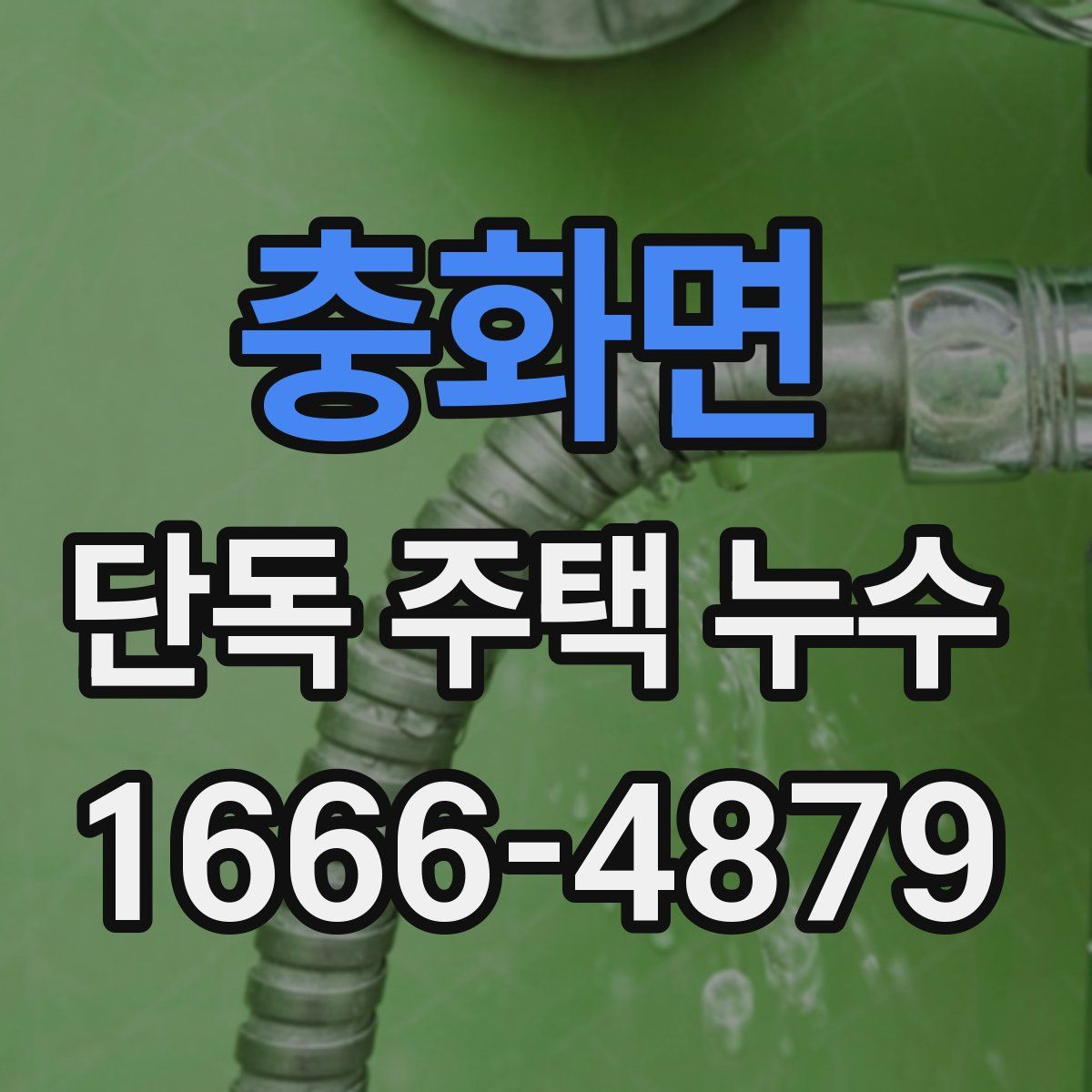 충화면 단독 주택 누수
