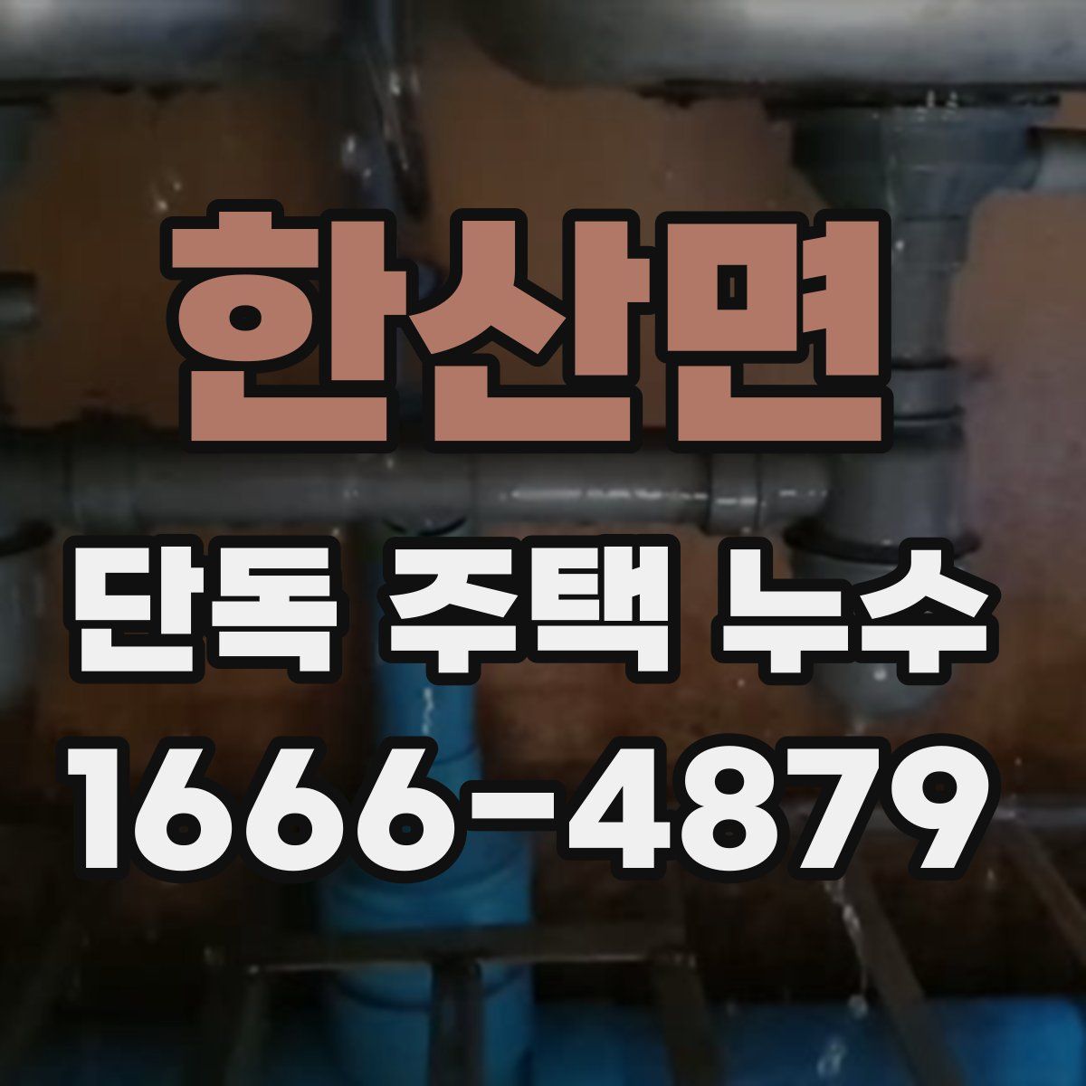 한산면 단독 주택 누수