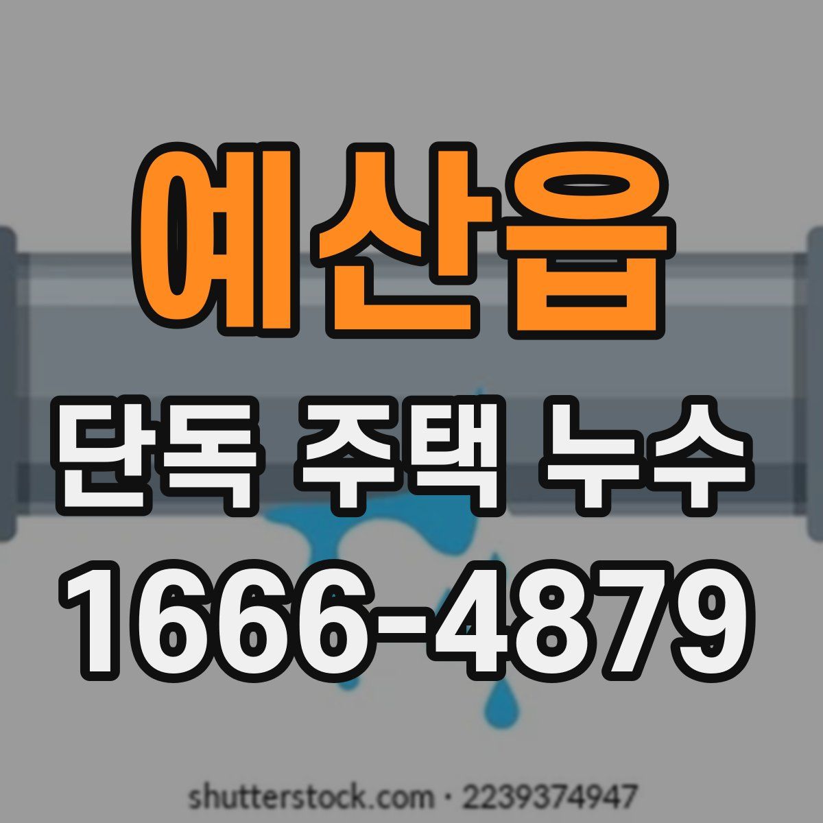 예산읍 단독 주택 누수