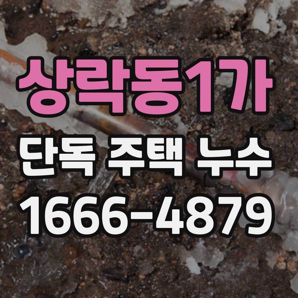 상락동1가 단독 주택 누수