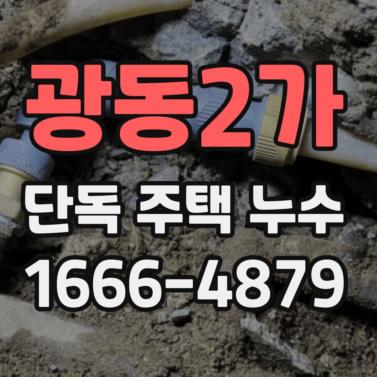 광동2가 단독 주택 누수