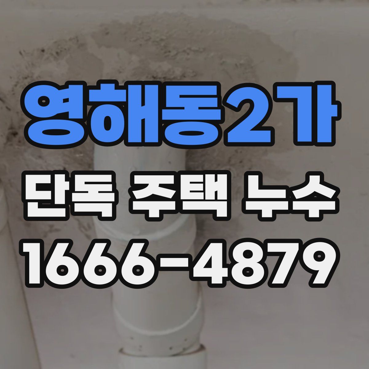 영해동2가 단독 주택 누수