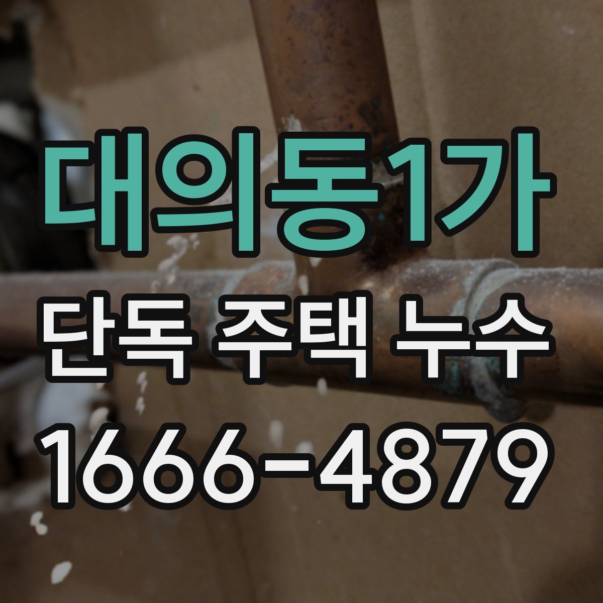 대의동1가 단독 주택 누수