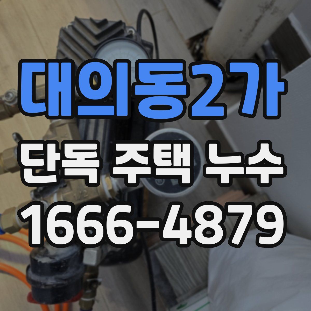 대의동2가 단독 주택 누수