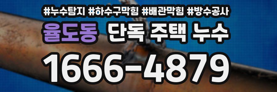 율도동 단독 주택 누수