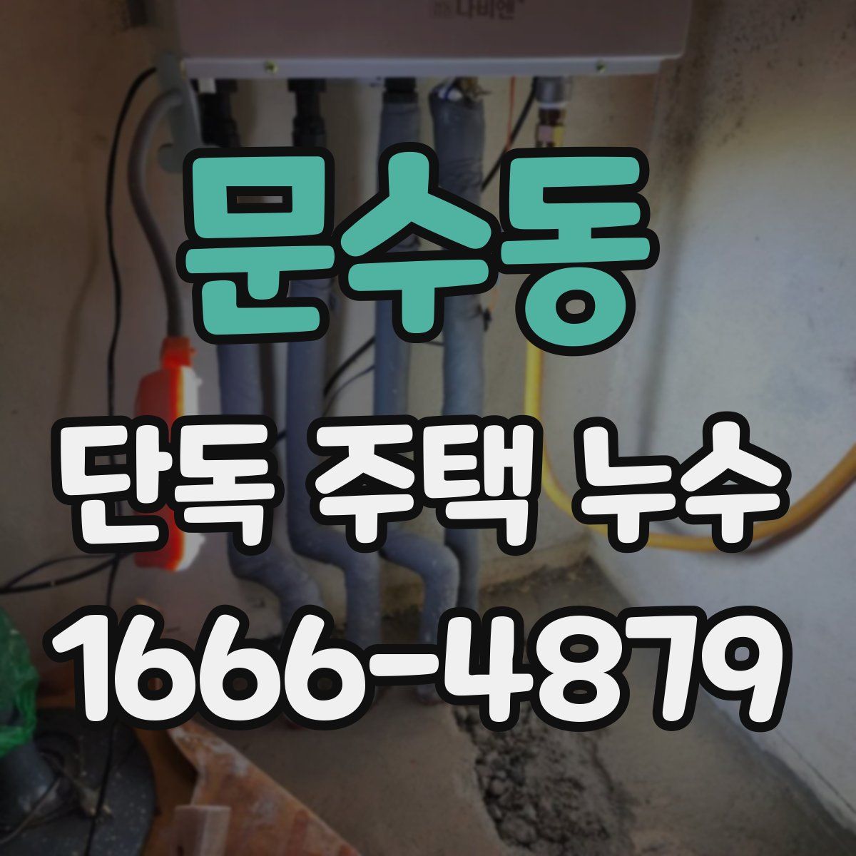 문수동 단독 주택 누수