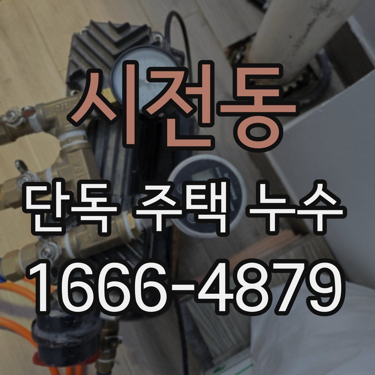 시전동 단독 주택 누수