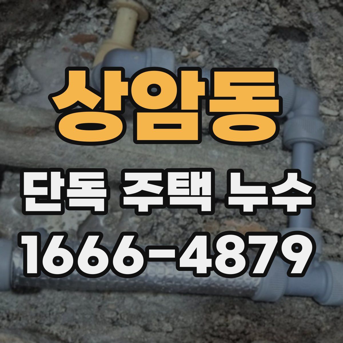 상암동 단독 주택 누수