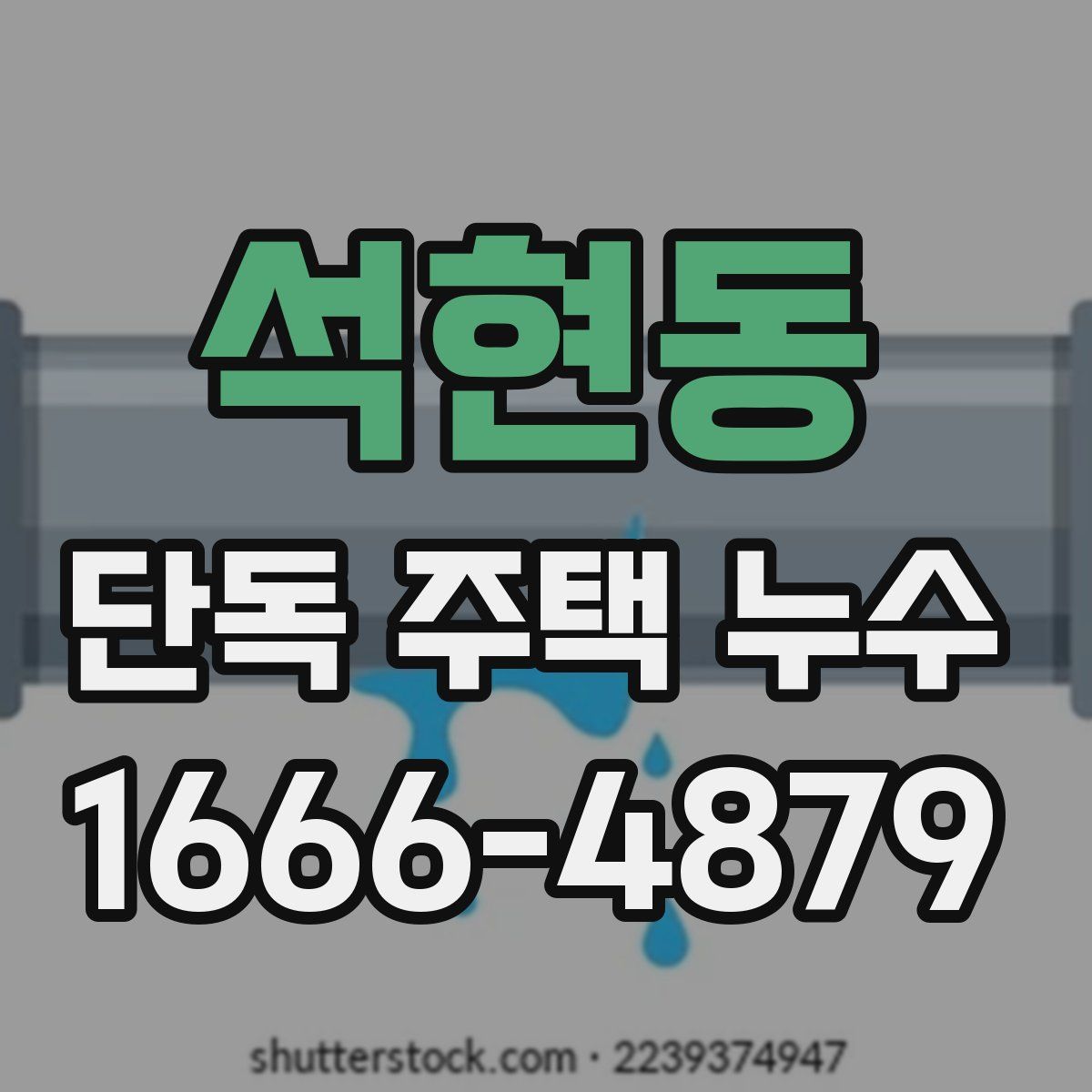 석현동 단독 주택 누수