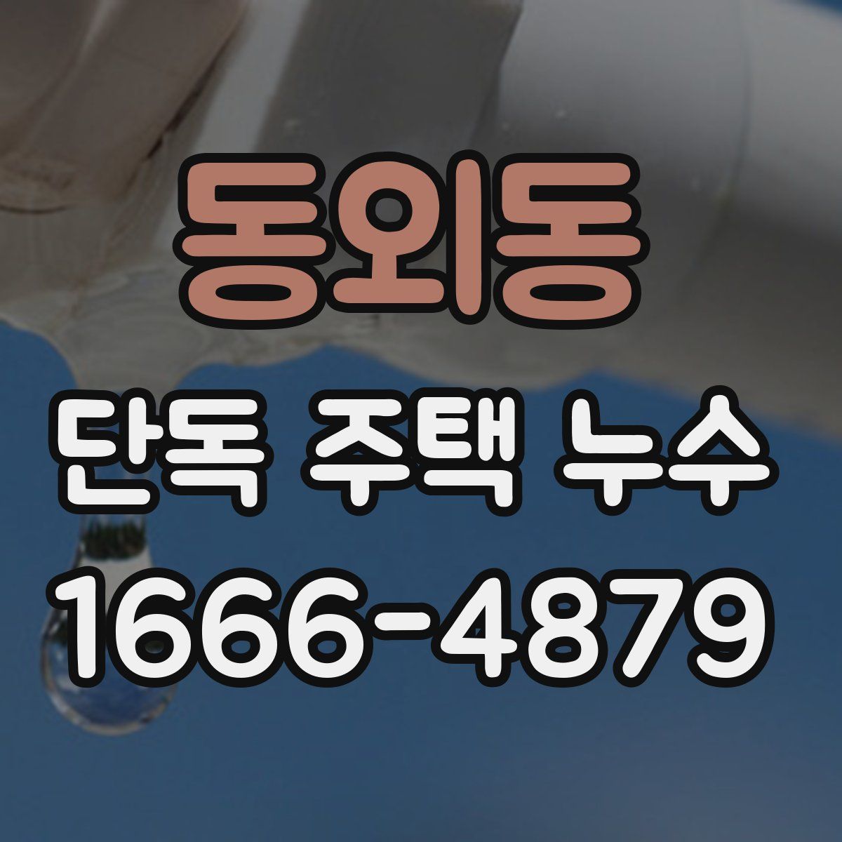 동외동 단독 주택 누수