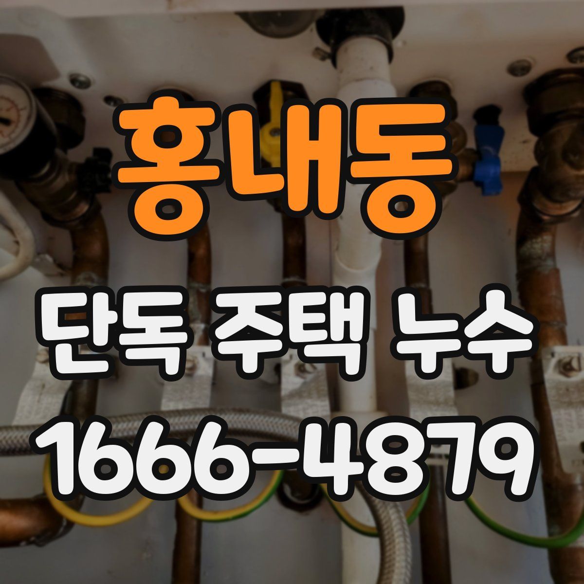 홍내동 단독 주택 누수