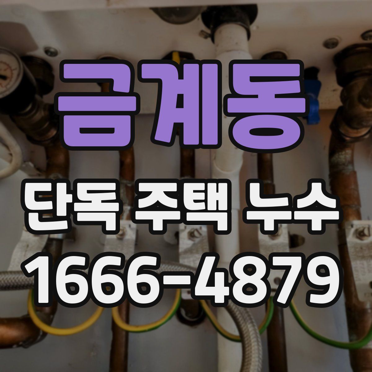 금계동 단독 주택 누수