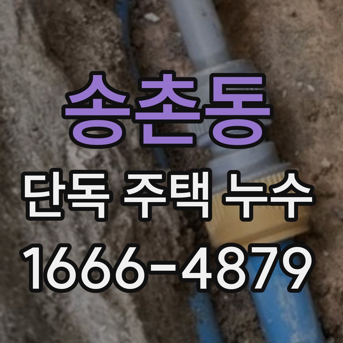 송촌동 단독 주택 누수