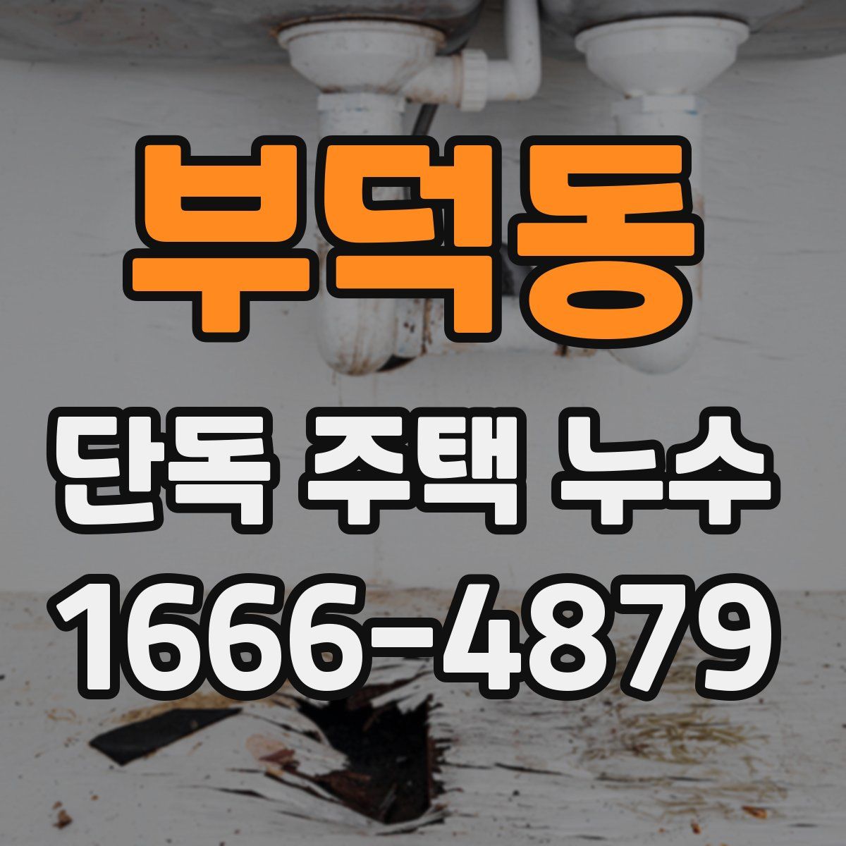 부덕동 단독 주택 누수