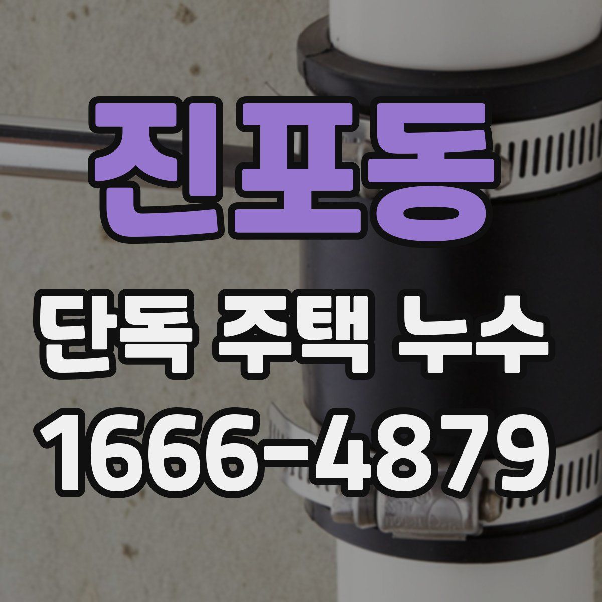 진포동 단독 주택 누수