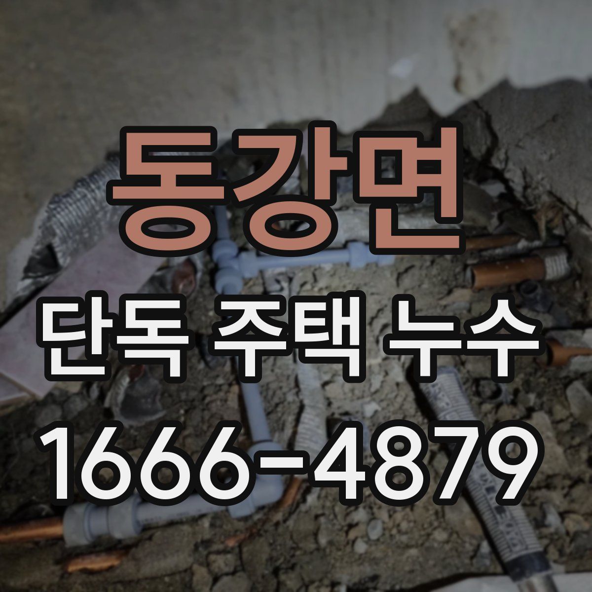 동강면 단독 주택 누수