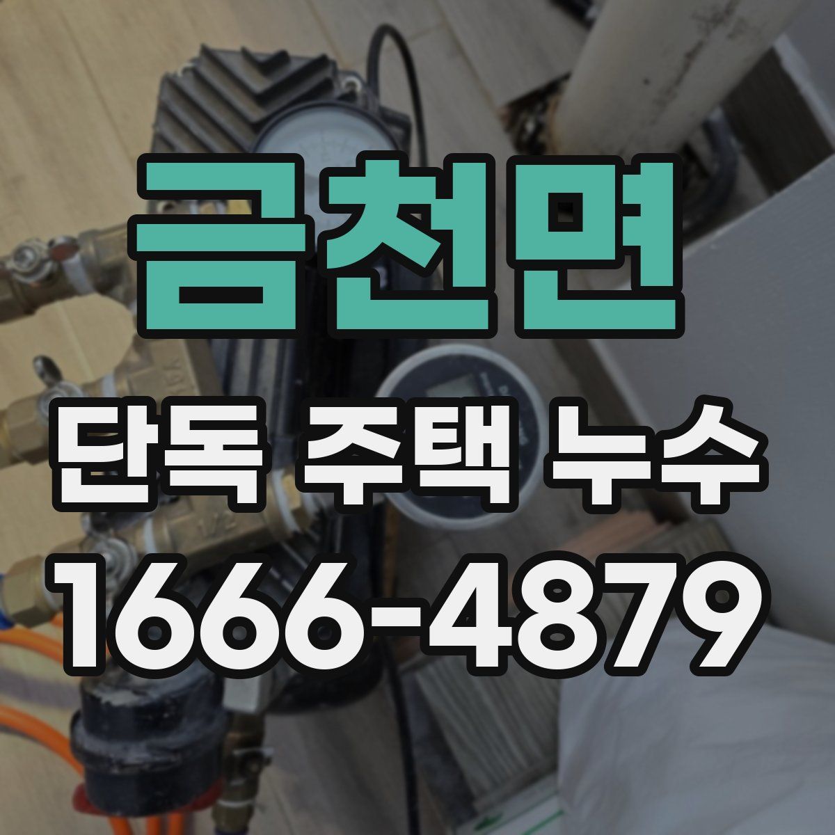금천면 단독 주택 누수