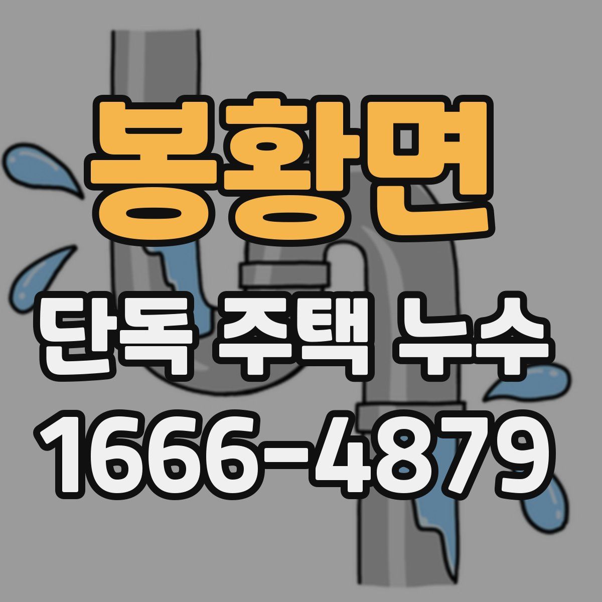 봉황면 단독 주택 누수