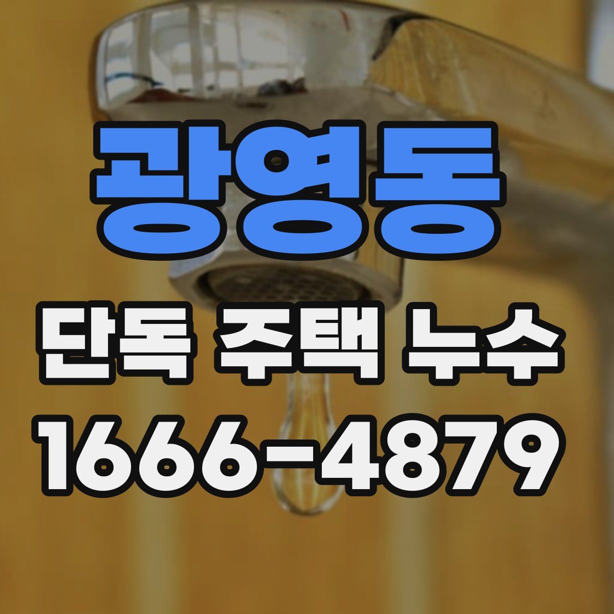 광영동 단독 주택 누수