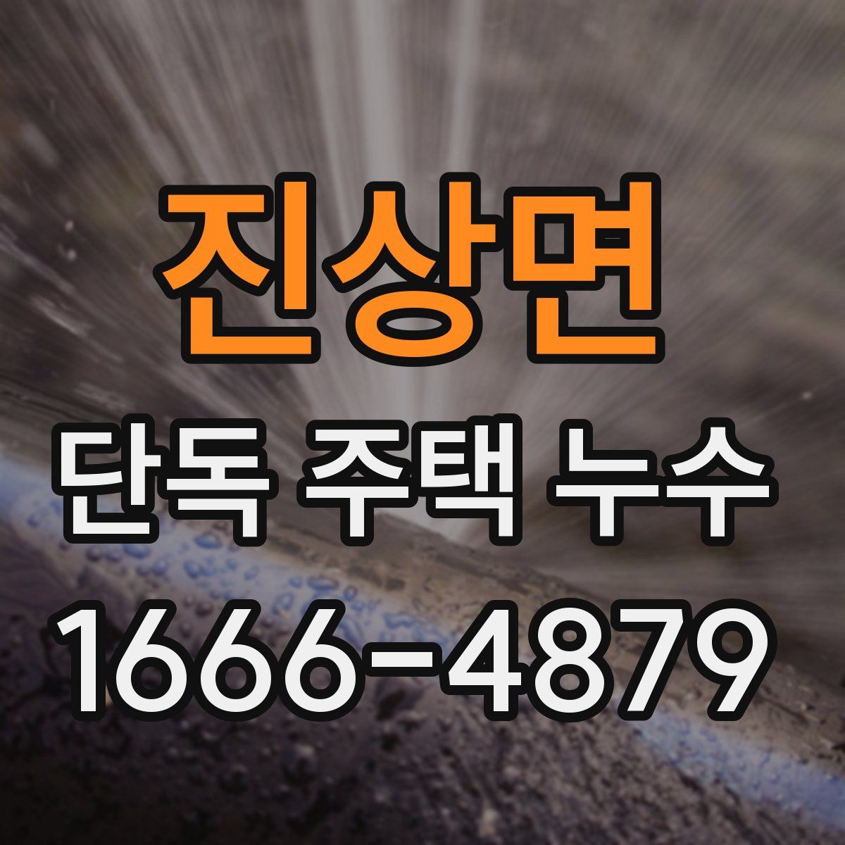 진상면 단독 주택 누수