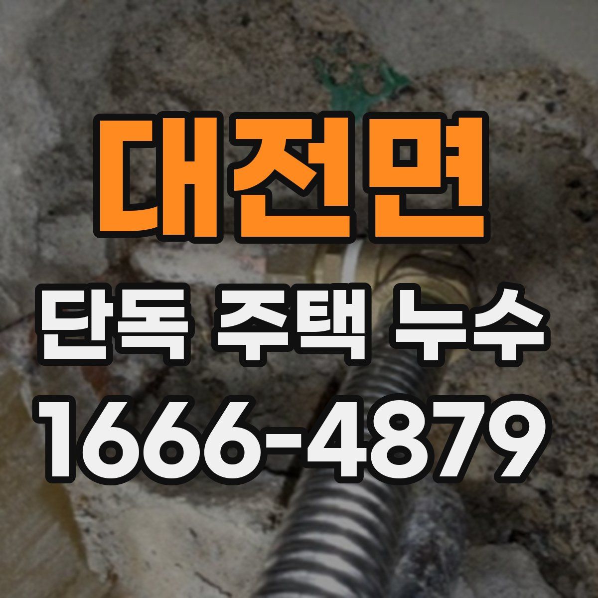 대전면 단독 주택 누수