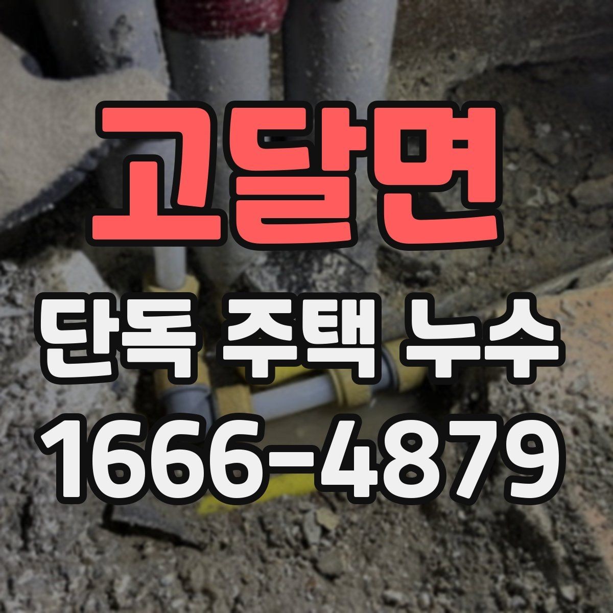 고달면 단독 주택 누수 피해를 줄이는 응급 조치