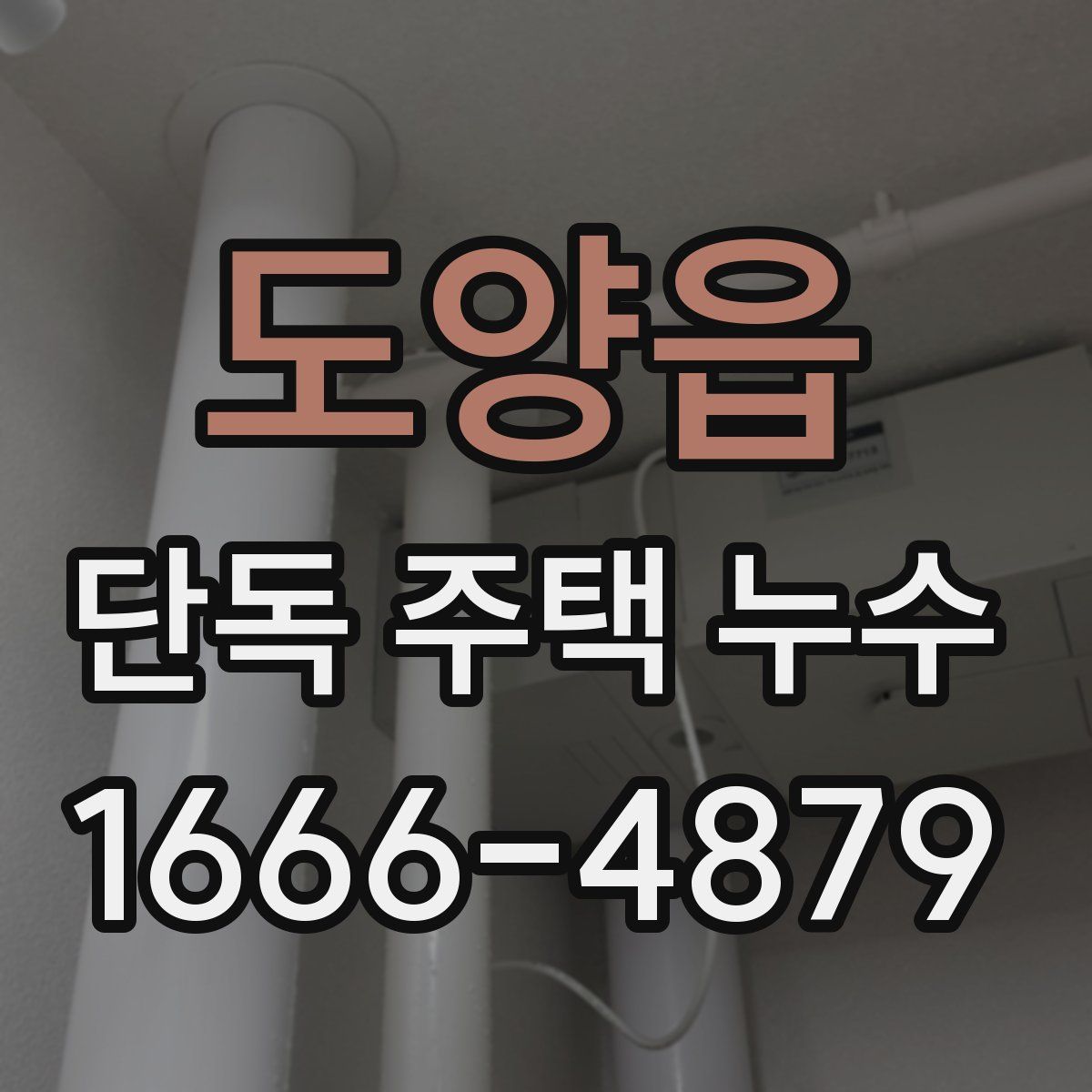 도양읍 단독 주택 누수