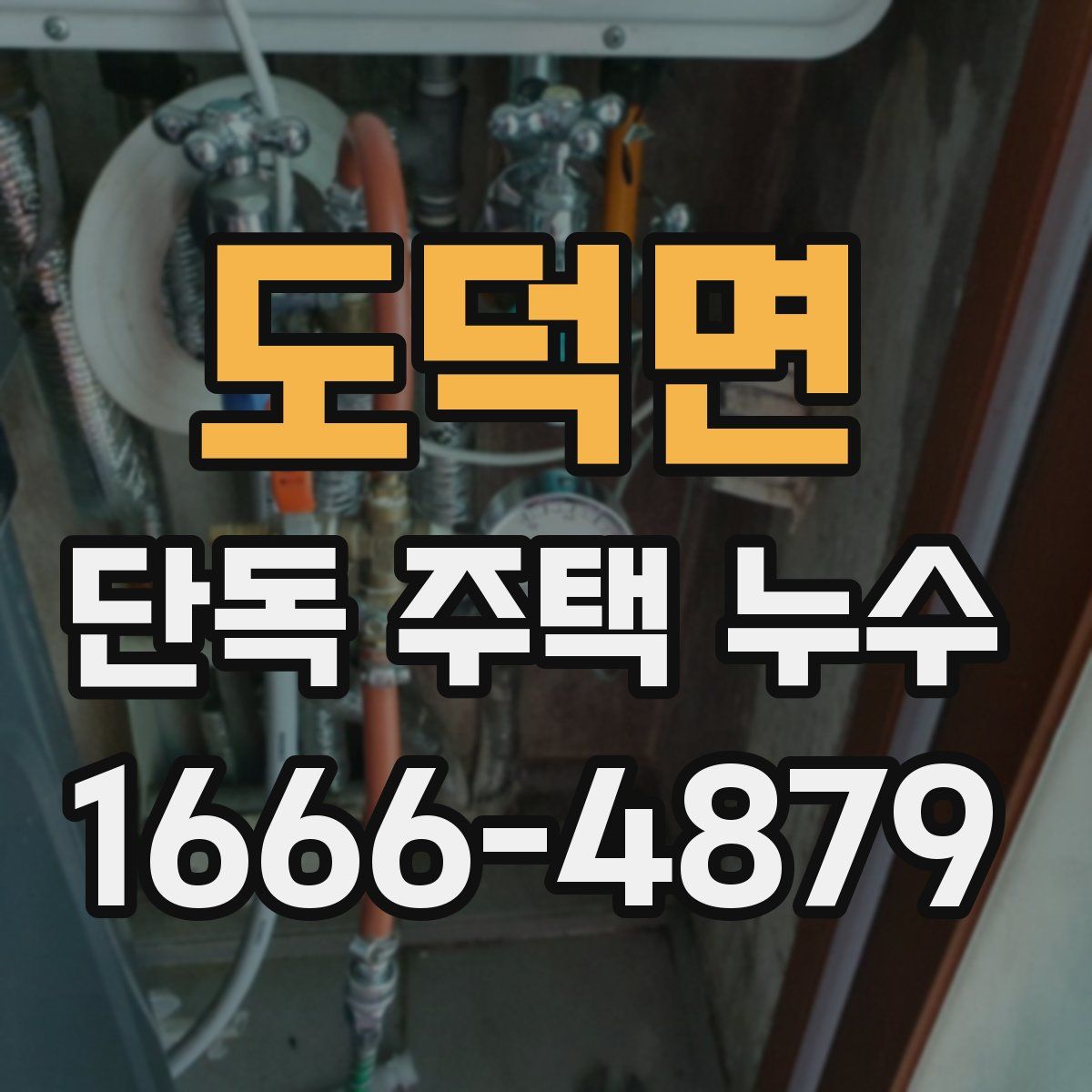 도덕면 단독 주택 누수