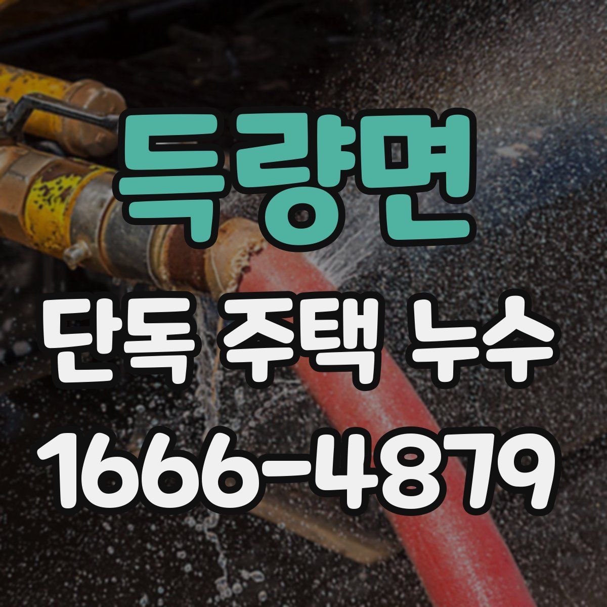득량면 단독 주택 누수