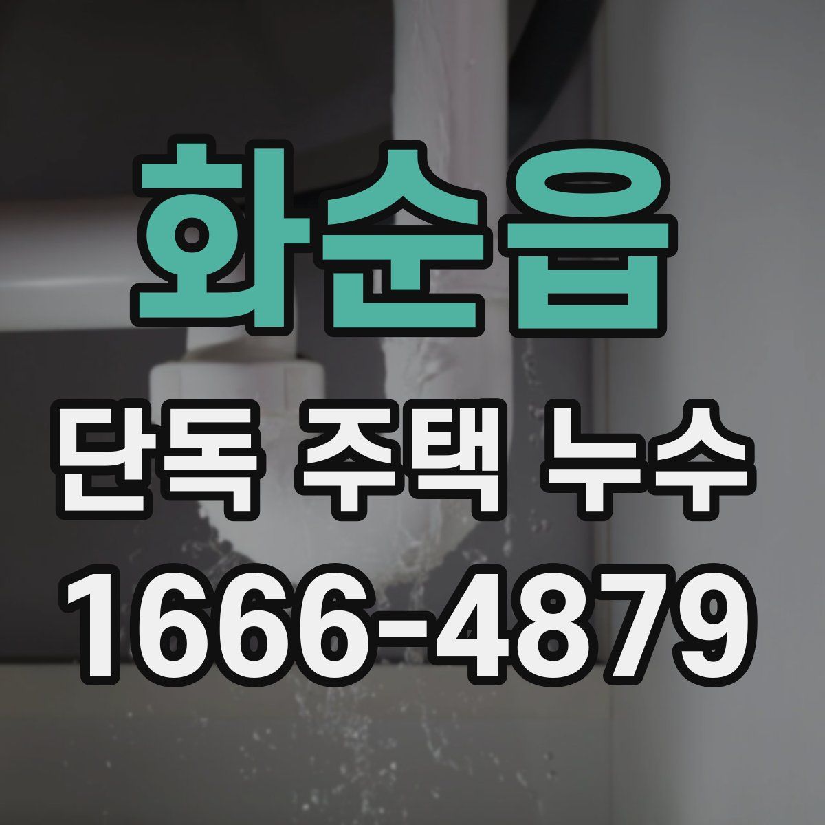 화순읍 단독 주택 누수