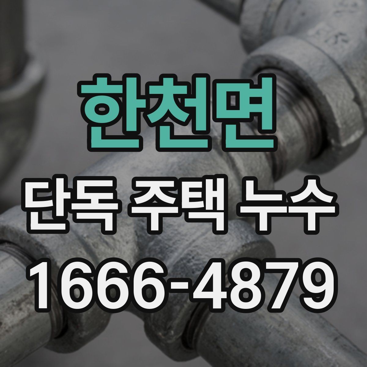 한천면 단독 주택 누수 전문 진단이 필요한 상황