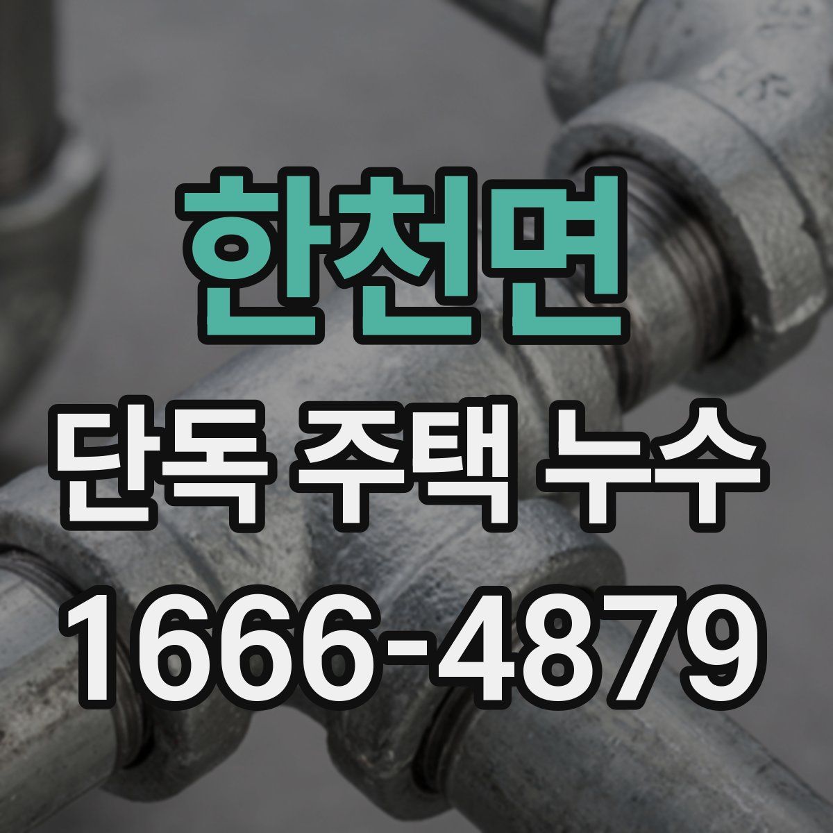 한천면 단독 주택 누수
