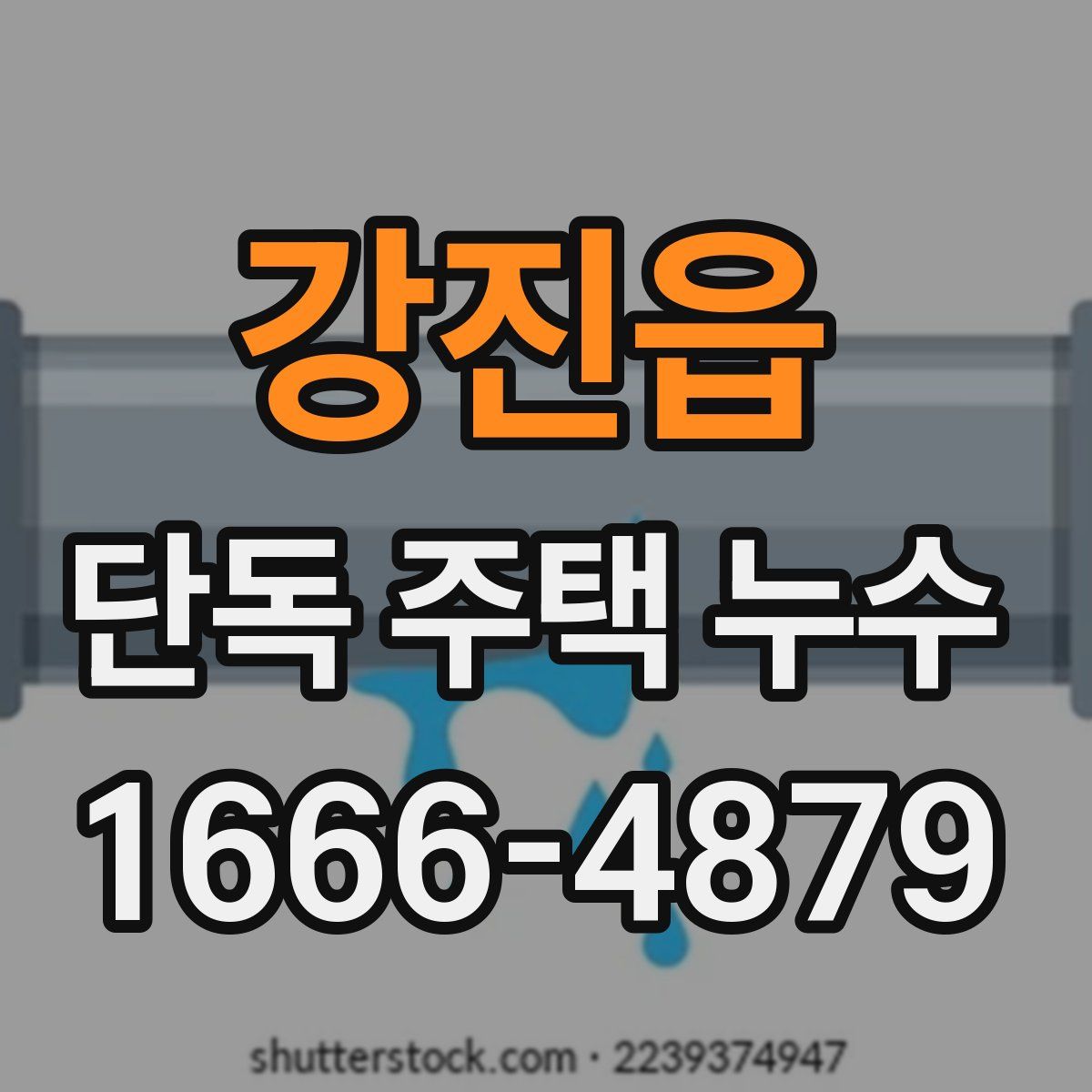 강진읍 단독 주택 누수