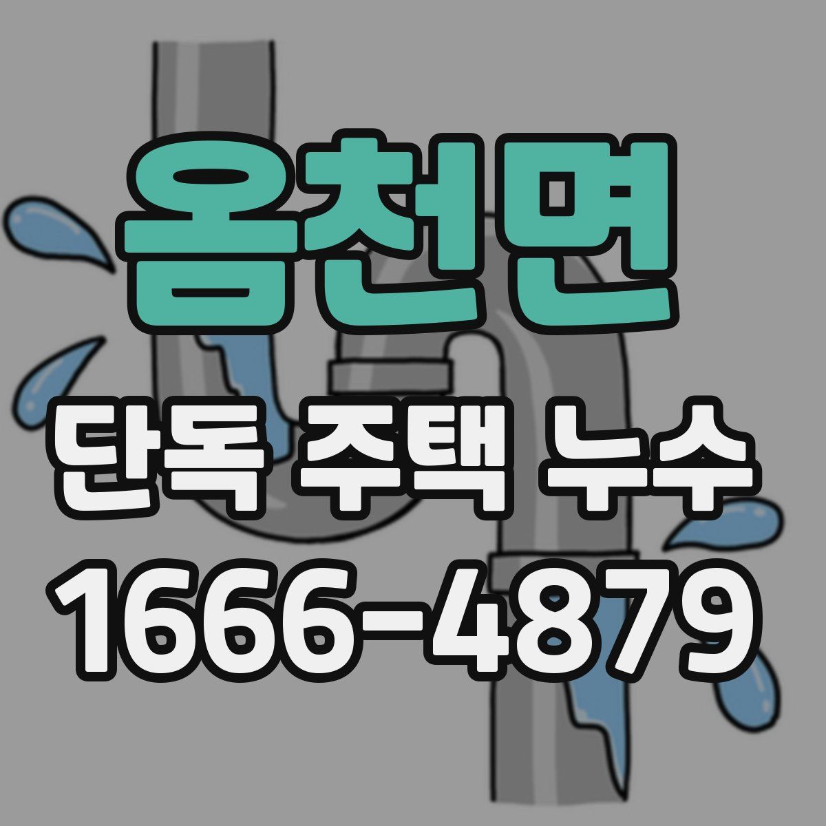 옴천면 단독 주택 누수