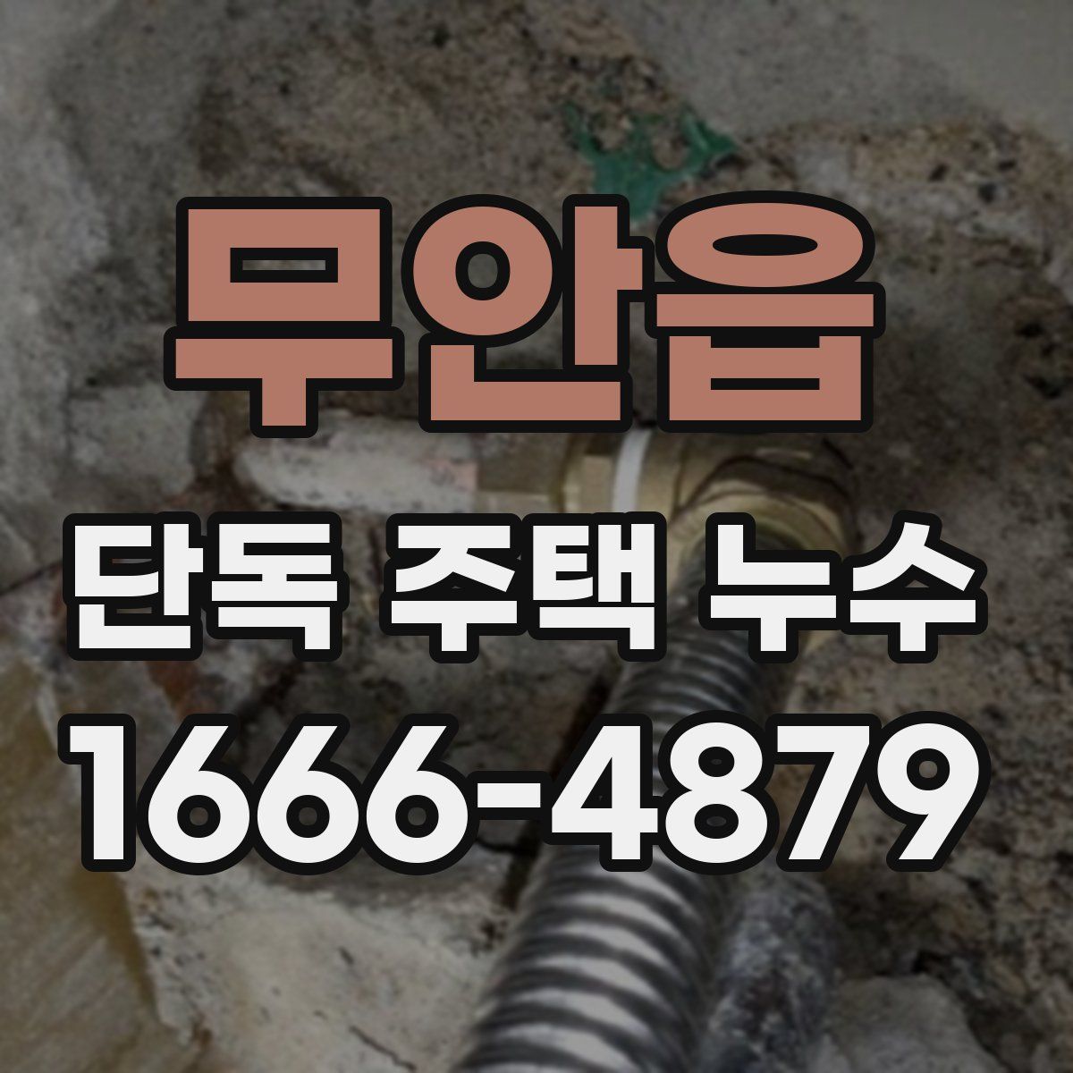 무안읍 단독 주택 누수