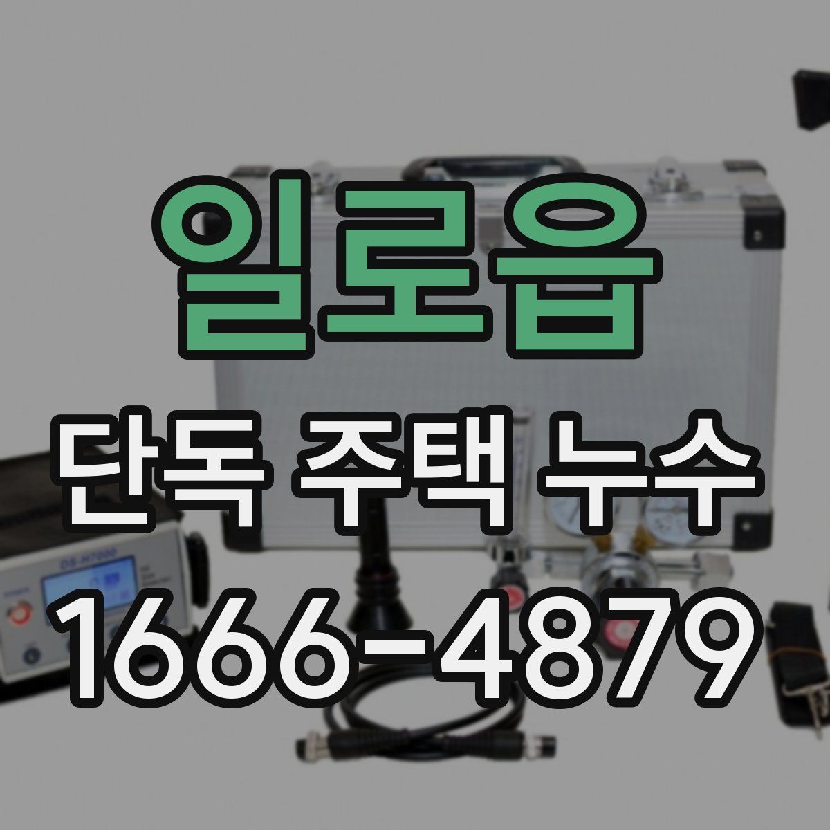 일로읍 단독 주택 누수