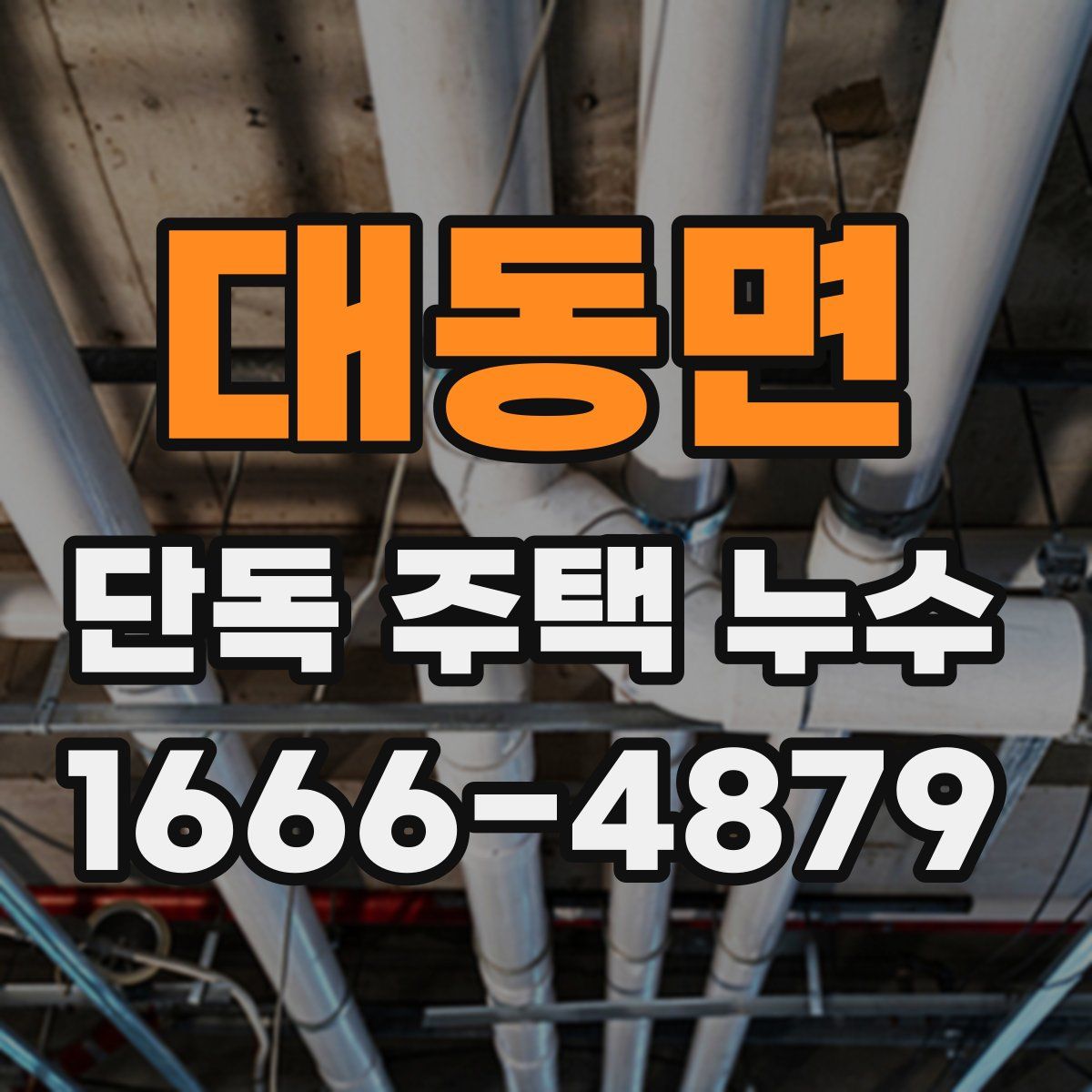 대동면 단독 주택 누수