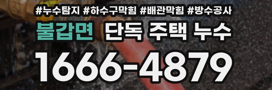 불갑면 단독 주택 누수