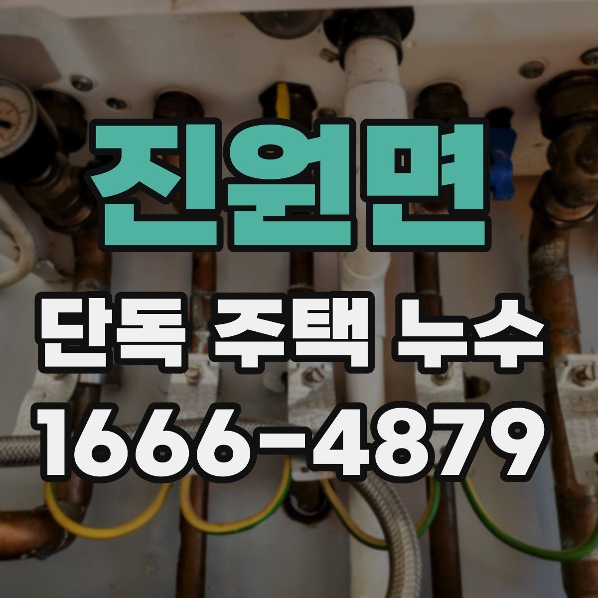 진원면 단독 주택 누수