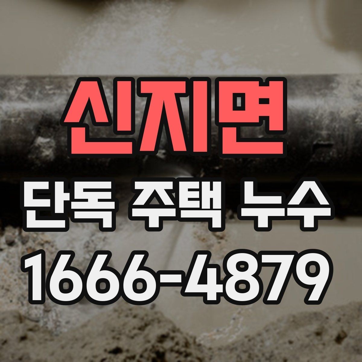 신지면 단독 주택 누수 문제를 늦추지 말아야 하는 이유
