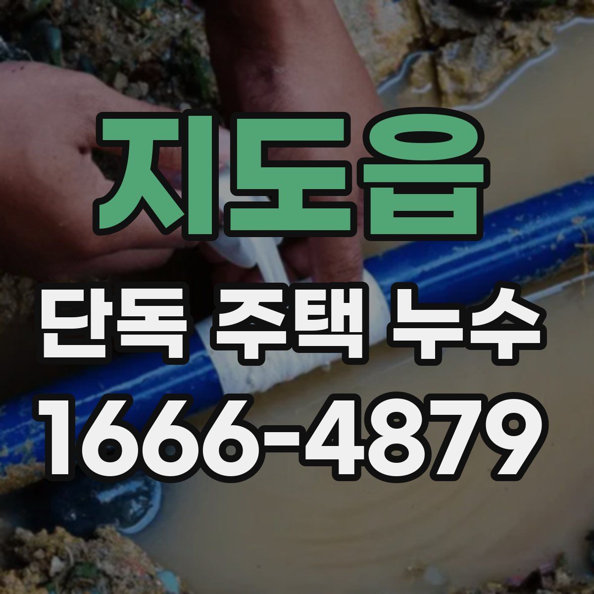 지도읍 단독 주택 누수