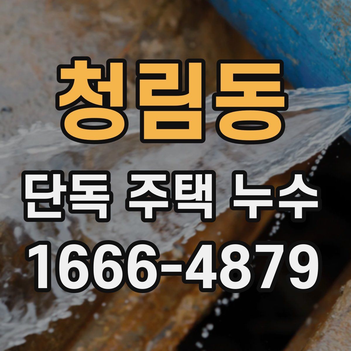 청림동 단독 주택 누수 발생 전후로 챙길 주의사항