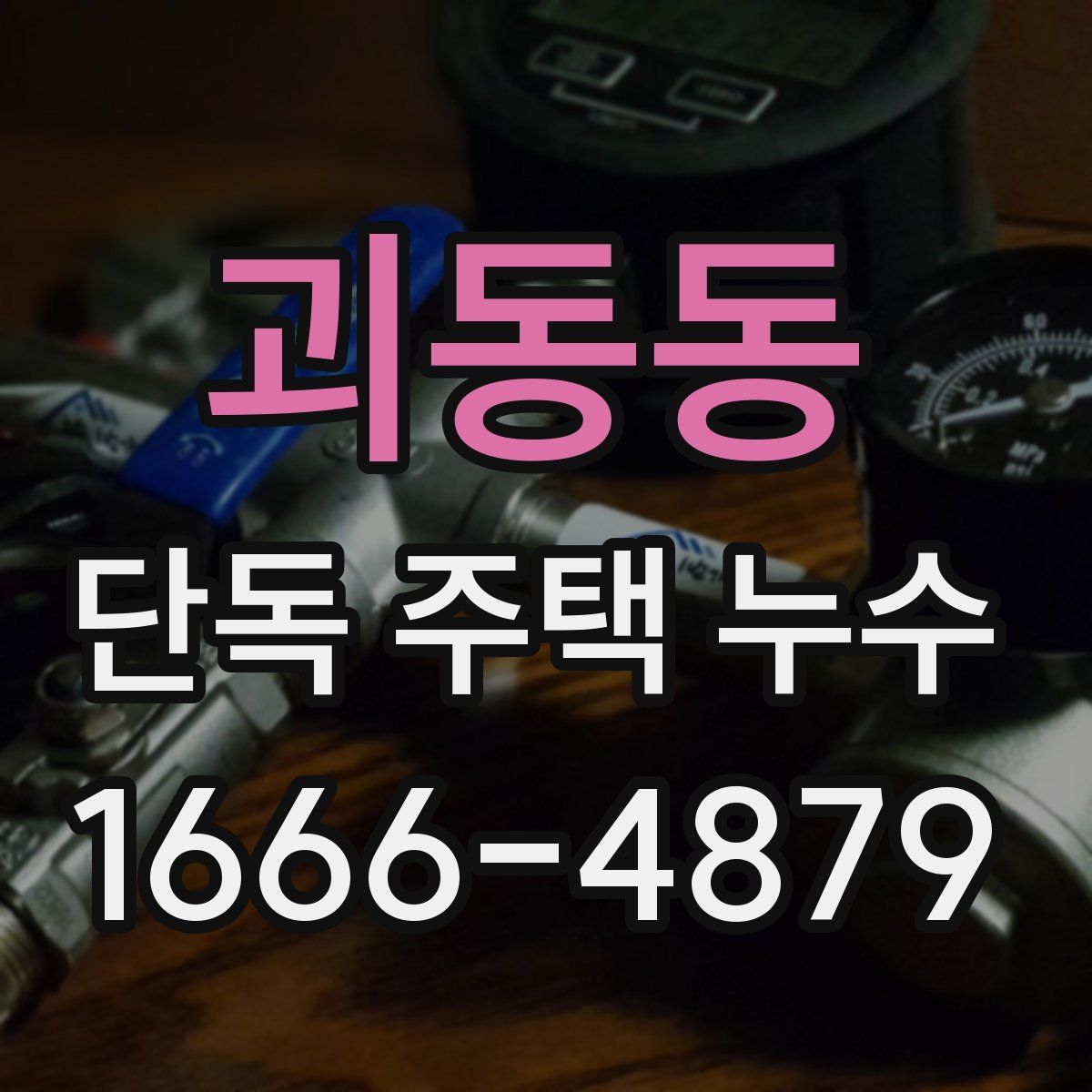 괴동동 단독 주택 누수