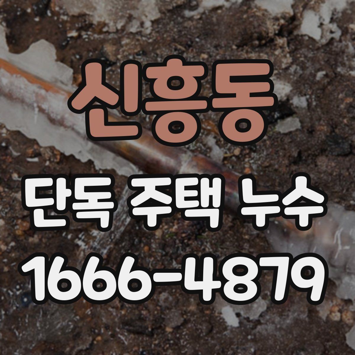 신흥동 단독 주택 누수 공사 전 살펴볼 기준