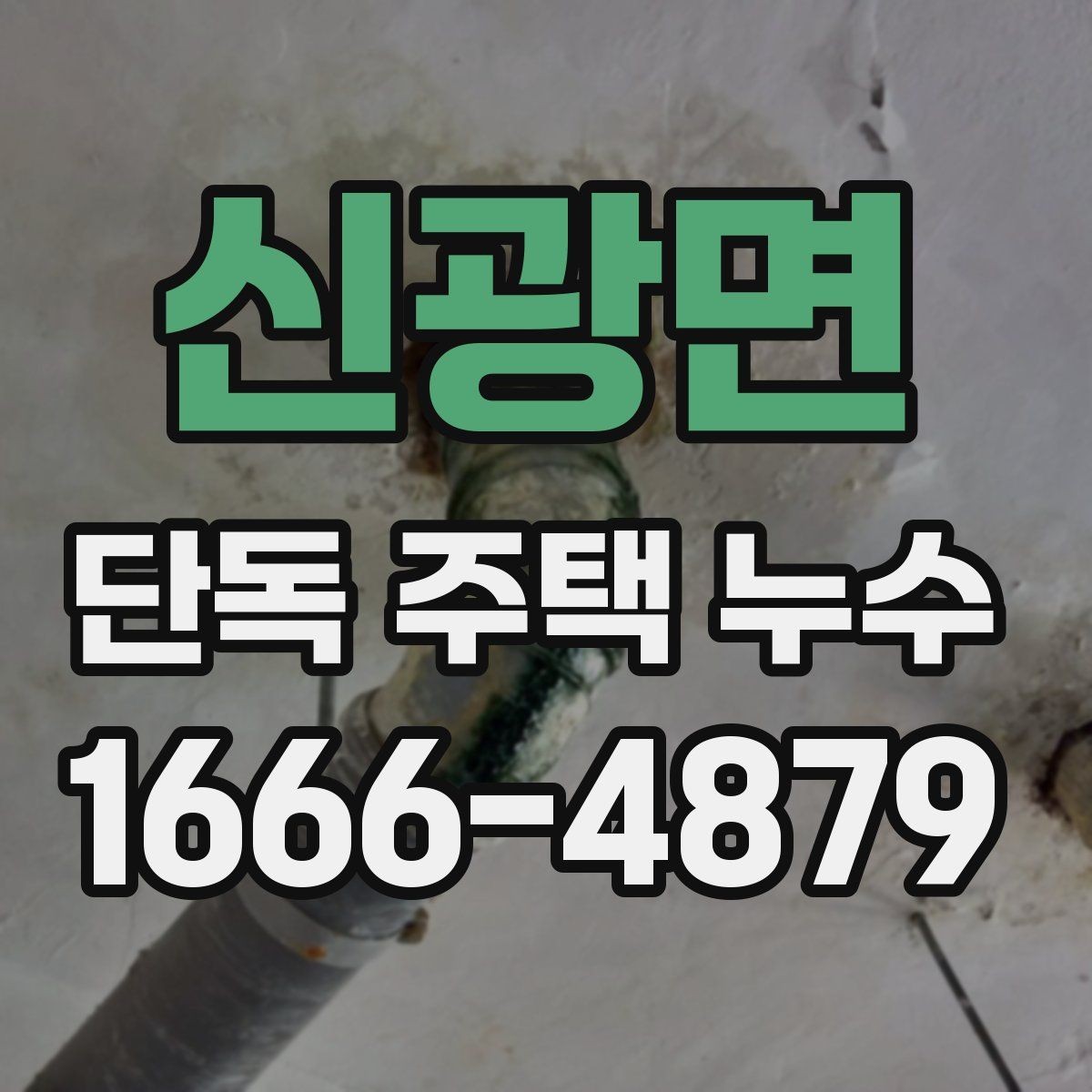 신광면 단독 주택 누수 발생 시 실내 피해 줄이는 요령